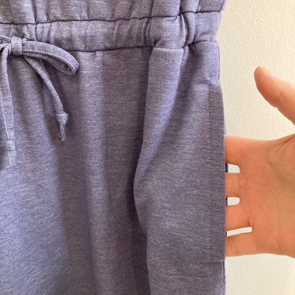 32 Degrees Cool Womens Dress Size Small Tee-dress Tie Waiste Purple Pockets - Picture 5 of 6